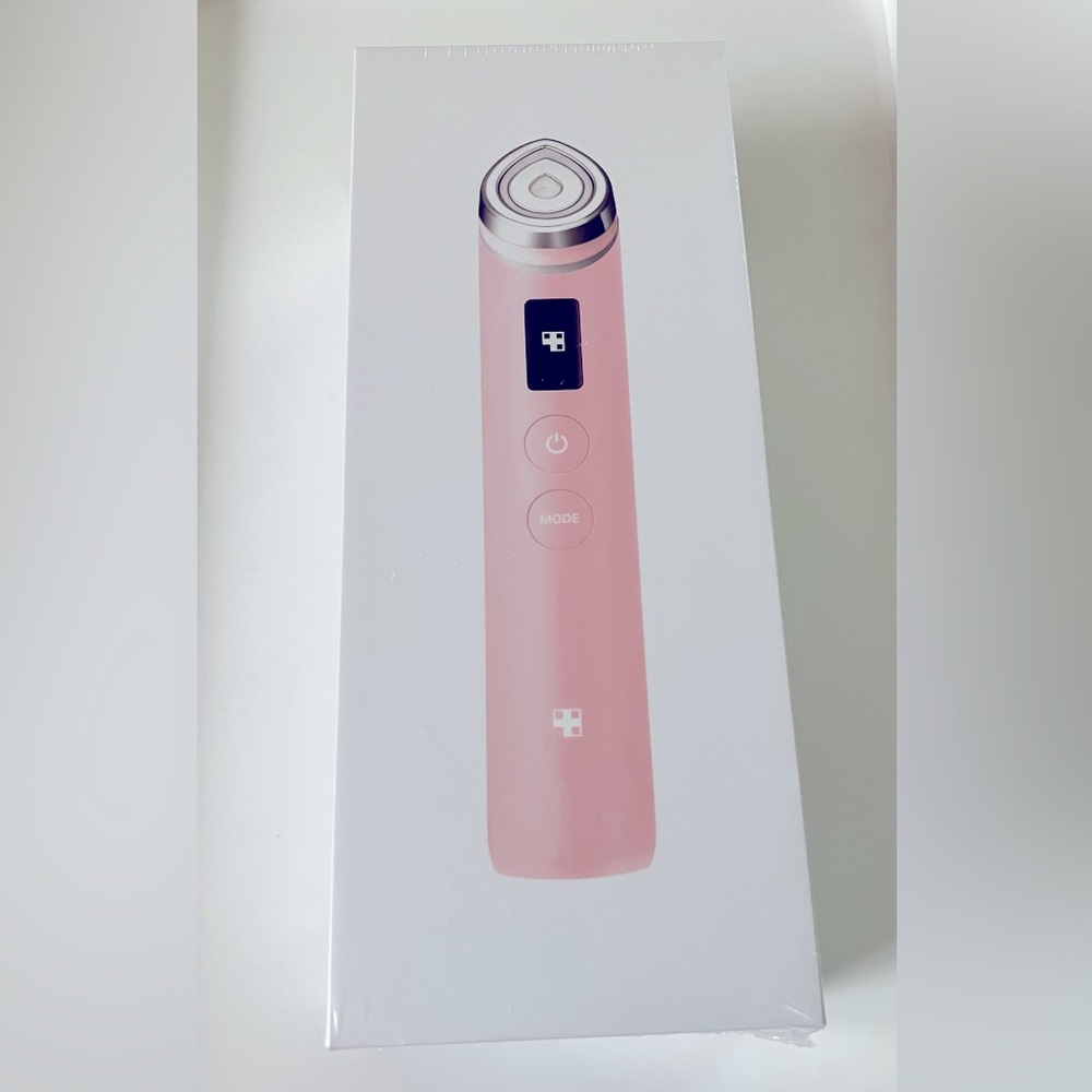 Medicube Age R Booster Pro - 6 in 1 Real Glass Glow, Pink Facial Skin Care Tool